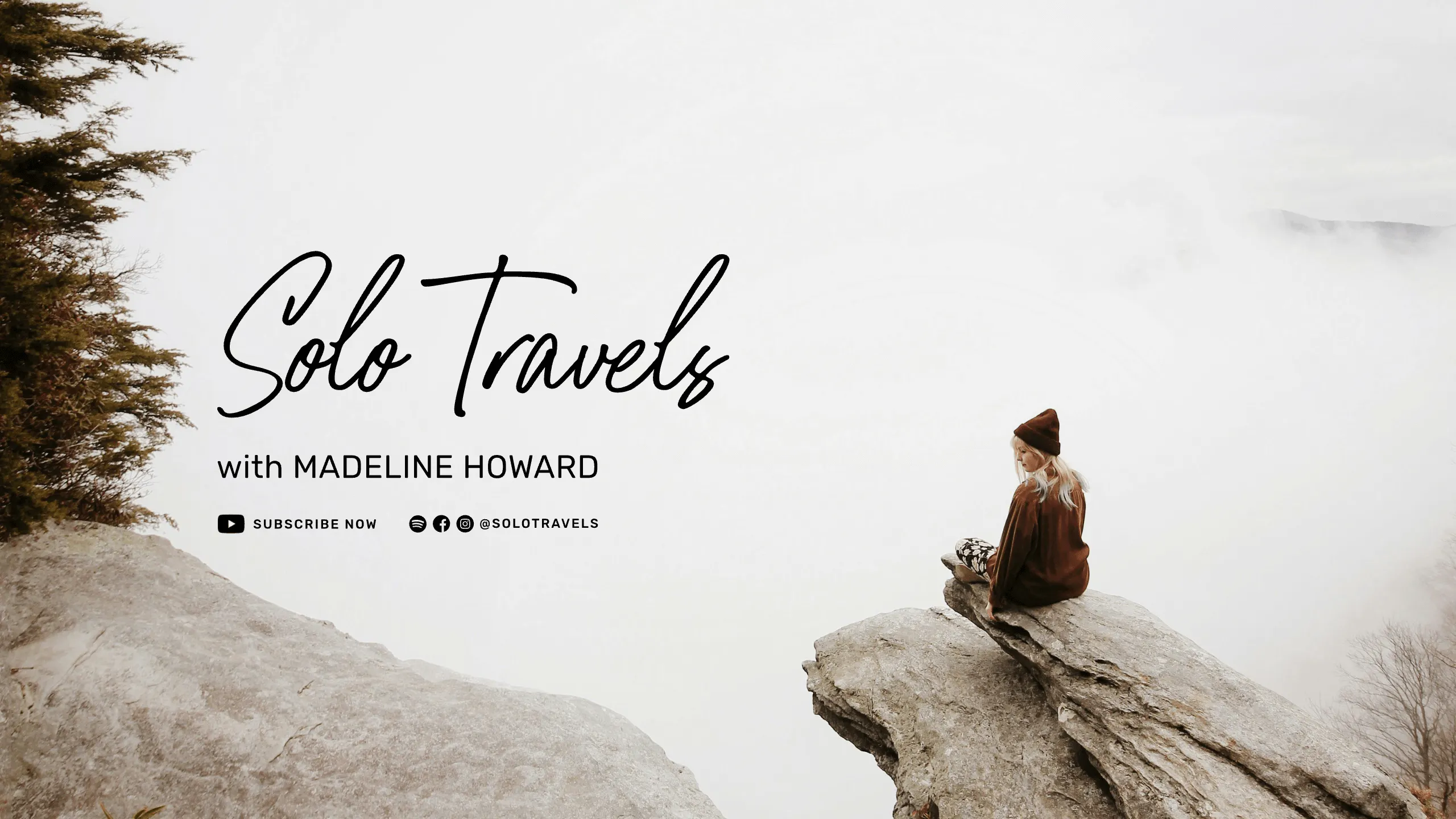 Solo Travels - YouTube Banner