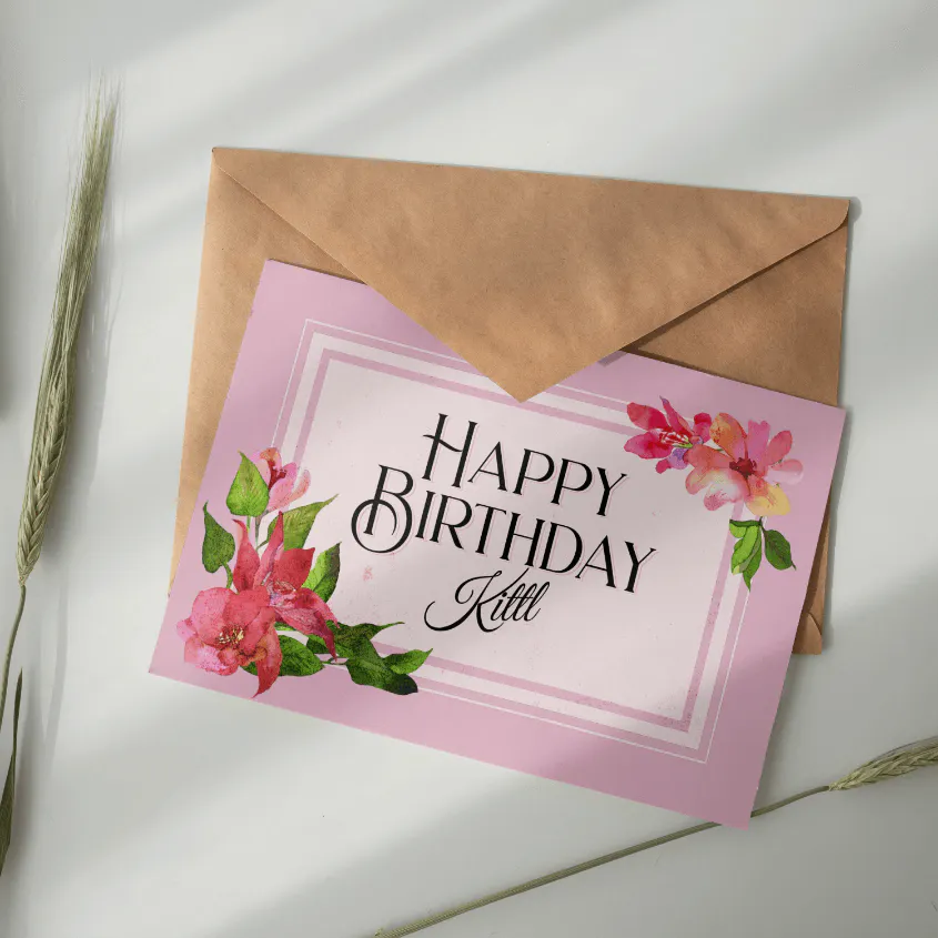 DIY Birthday Card Design