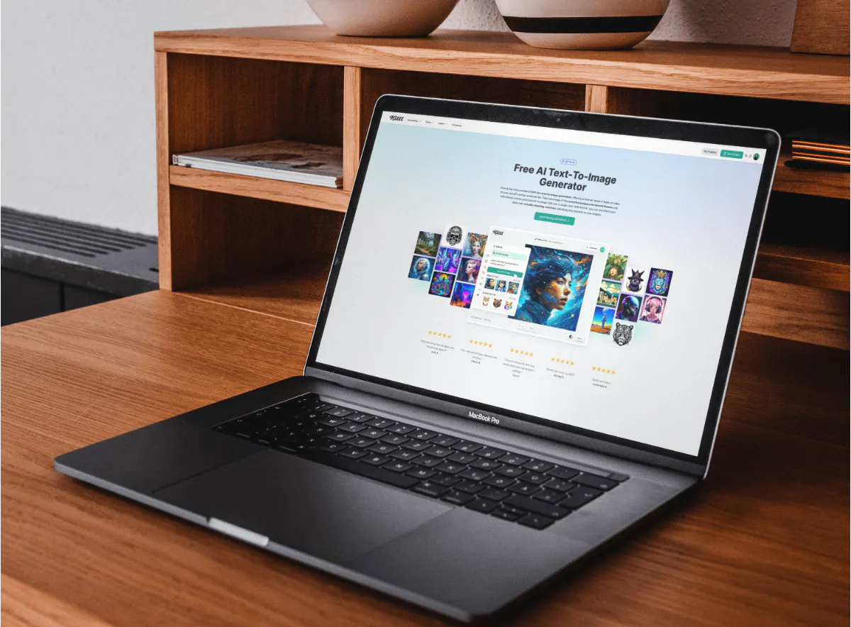 Kittl AI text-to-image generator tool