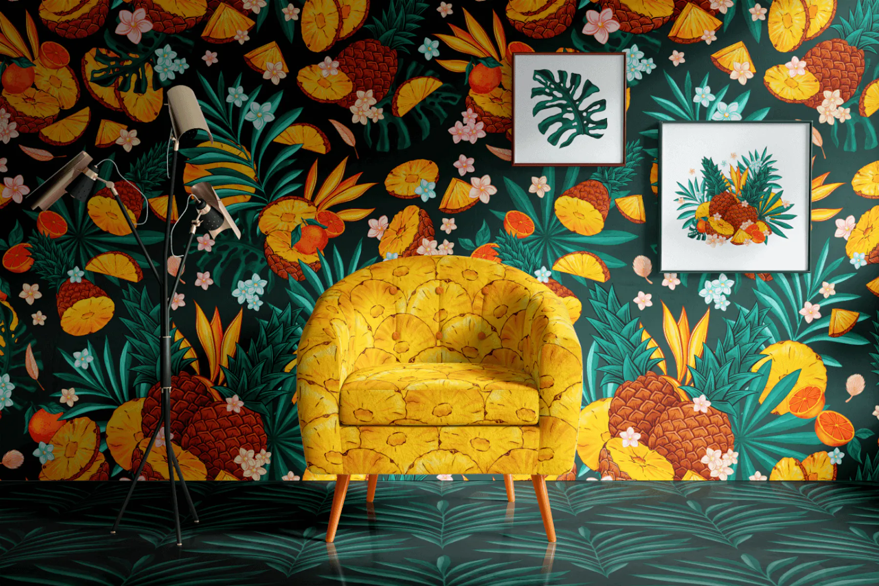 IIona Repkina tropical collection pattern design