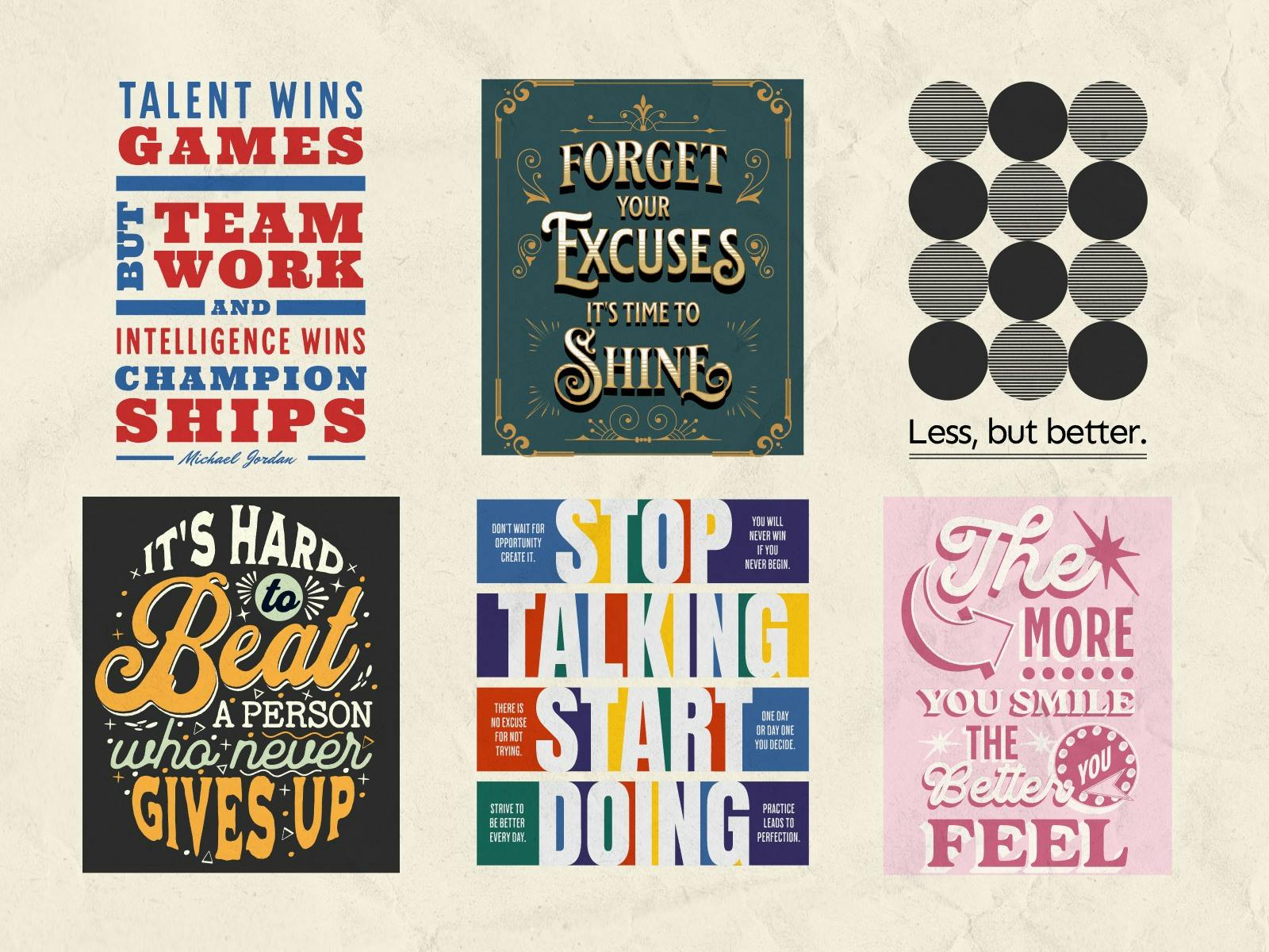 Top Personalized Quote Posters in Kittl - Inspirational and Customizable Wall Art