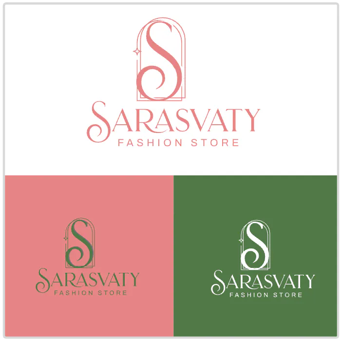 Fashion Store logo color palette