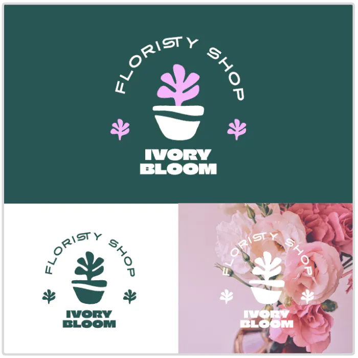 Natural & Boho Logo color palette