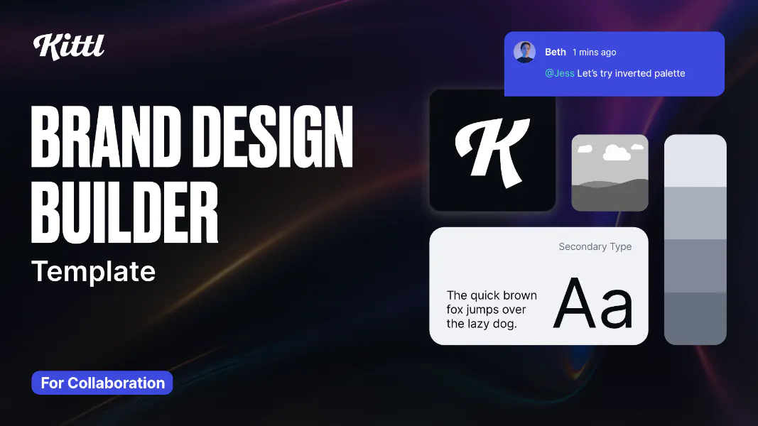 Brand Design Builder Whiteboard Template
