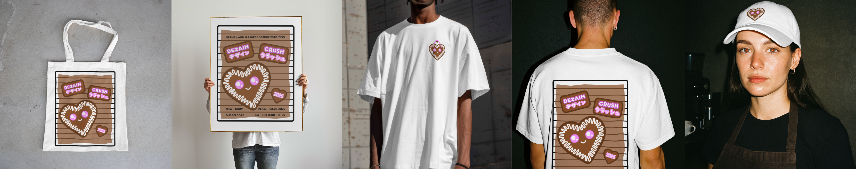 Elena Wüllner Dezain Crush x Kittl design challenge winning designs