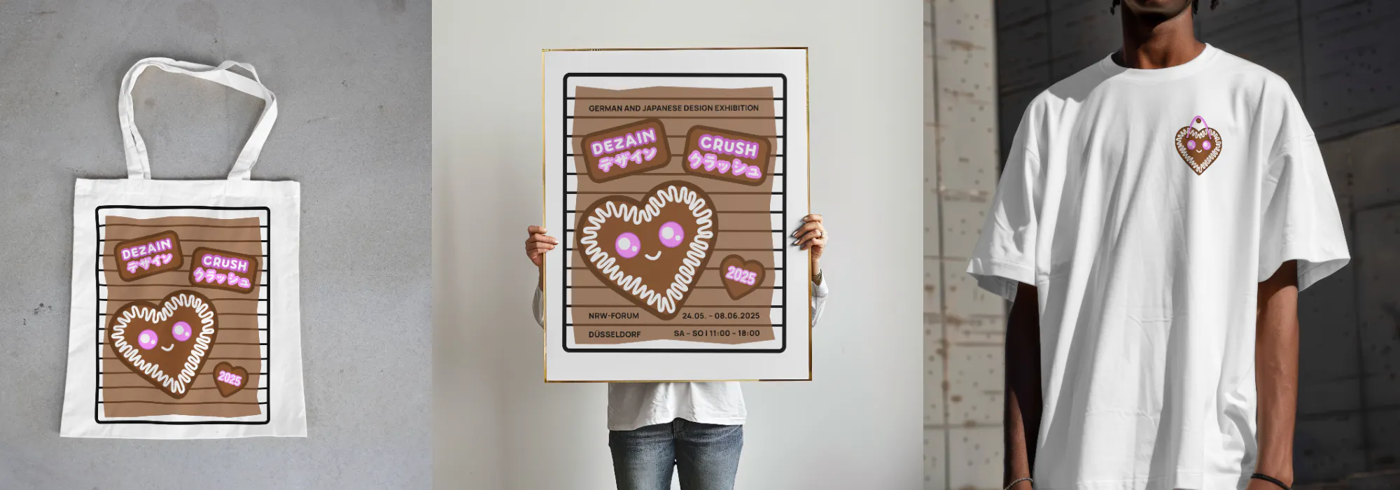 Elena Wüllner Dezain Crush x Kittl design challenge winning designs