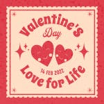 Valentine hearts 