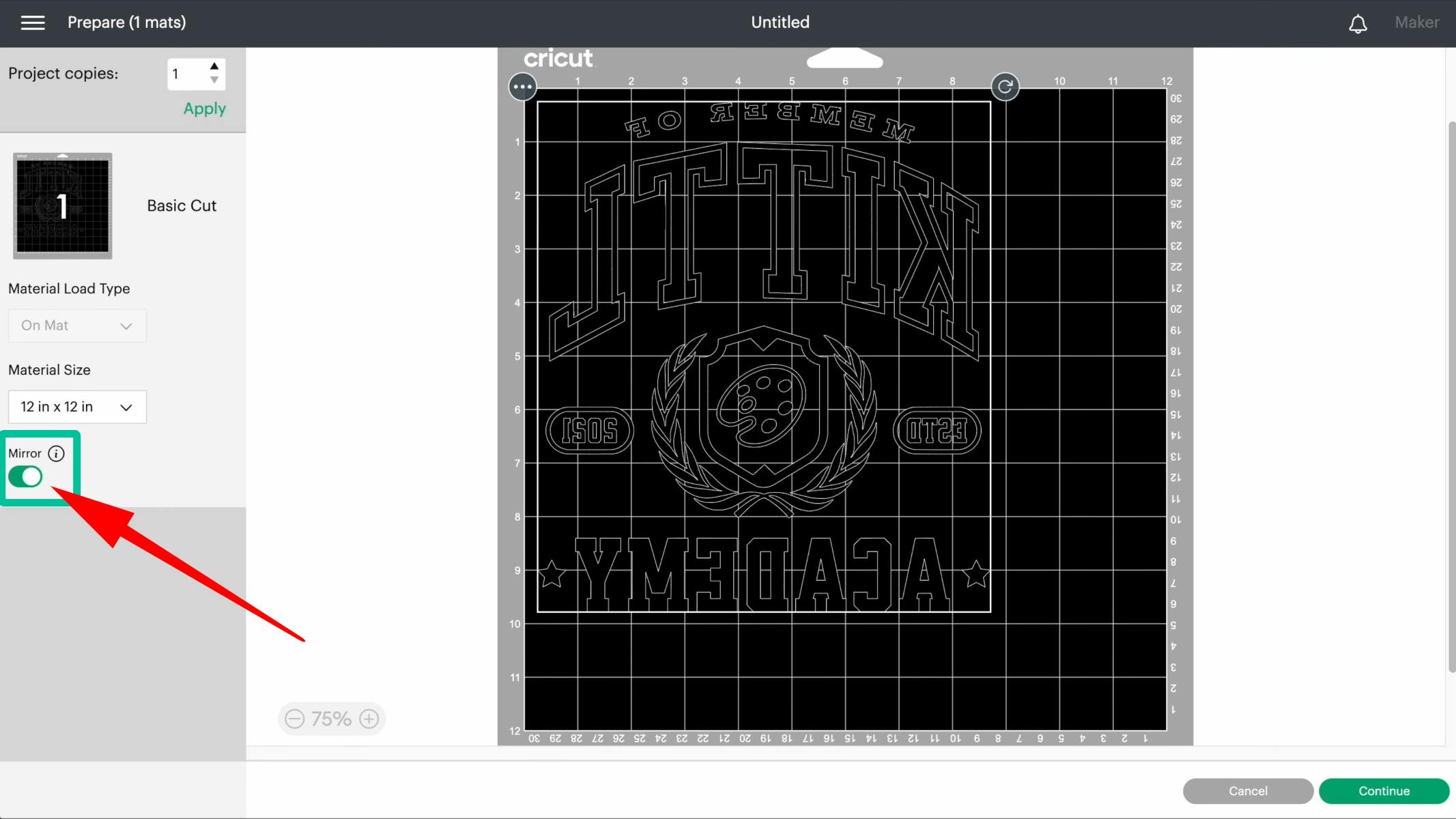 Cricut Heat Press Tutorial kittl