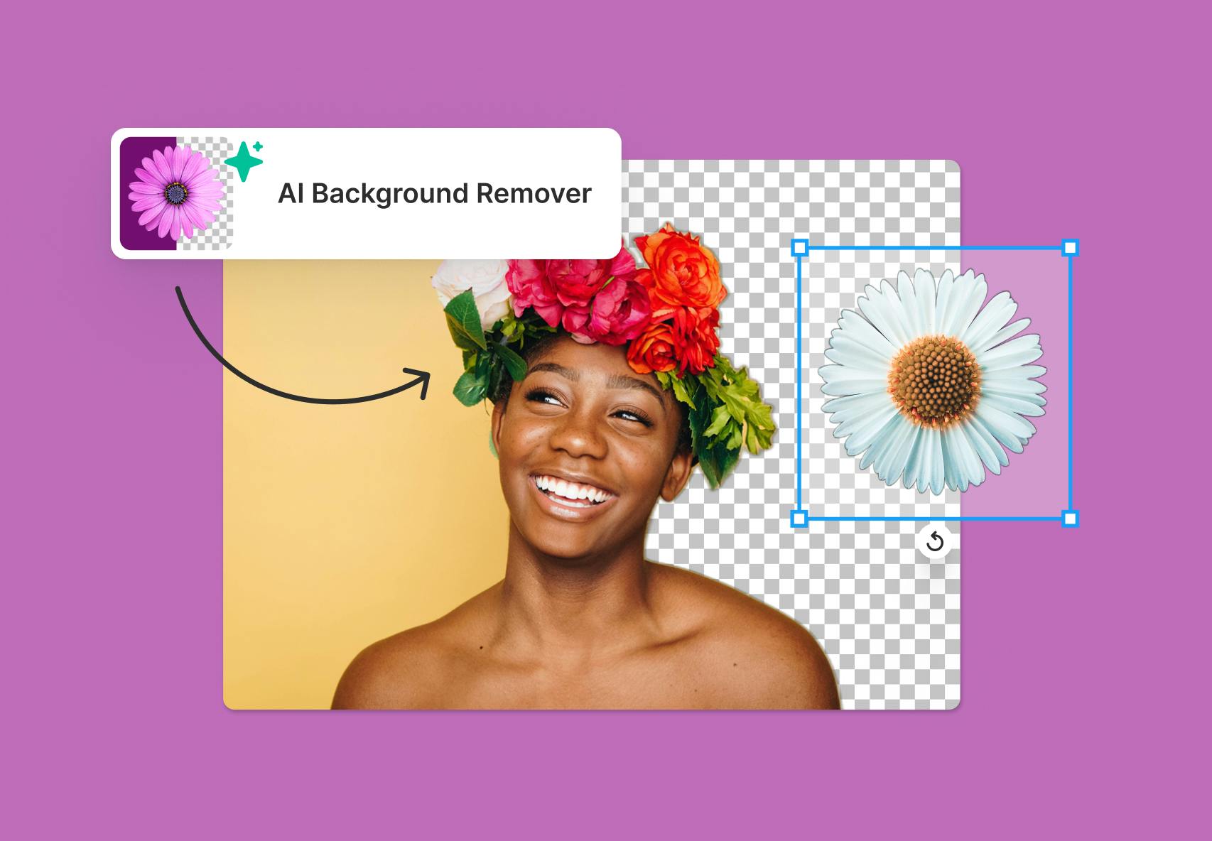 Xóa bỏ phông nền chỉ trong vài giây với Remove Backgrounds with AI. Công cụ này sẽ thay đổi việc chỉnh sửa ảnh của bạn hoàn toàn và cải thiện đáng kể khả năng sáng tạo của bạn. Hãy truy cập để xem cách hoạt động của nó.