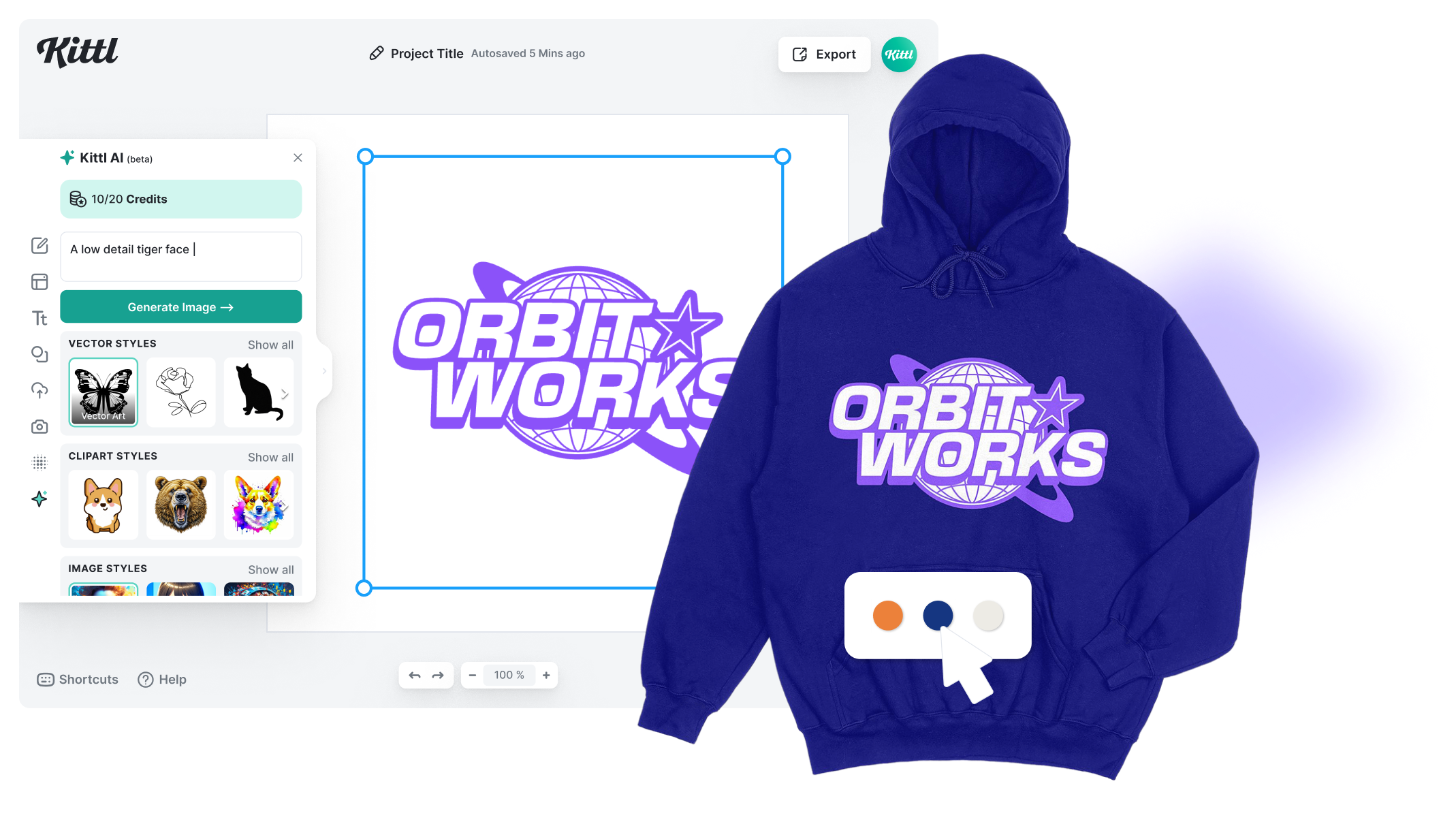 Free Online Hoodie Maker | Kittl