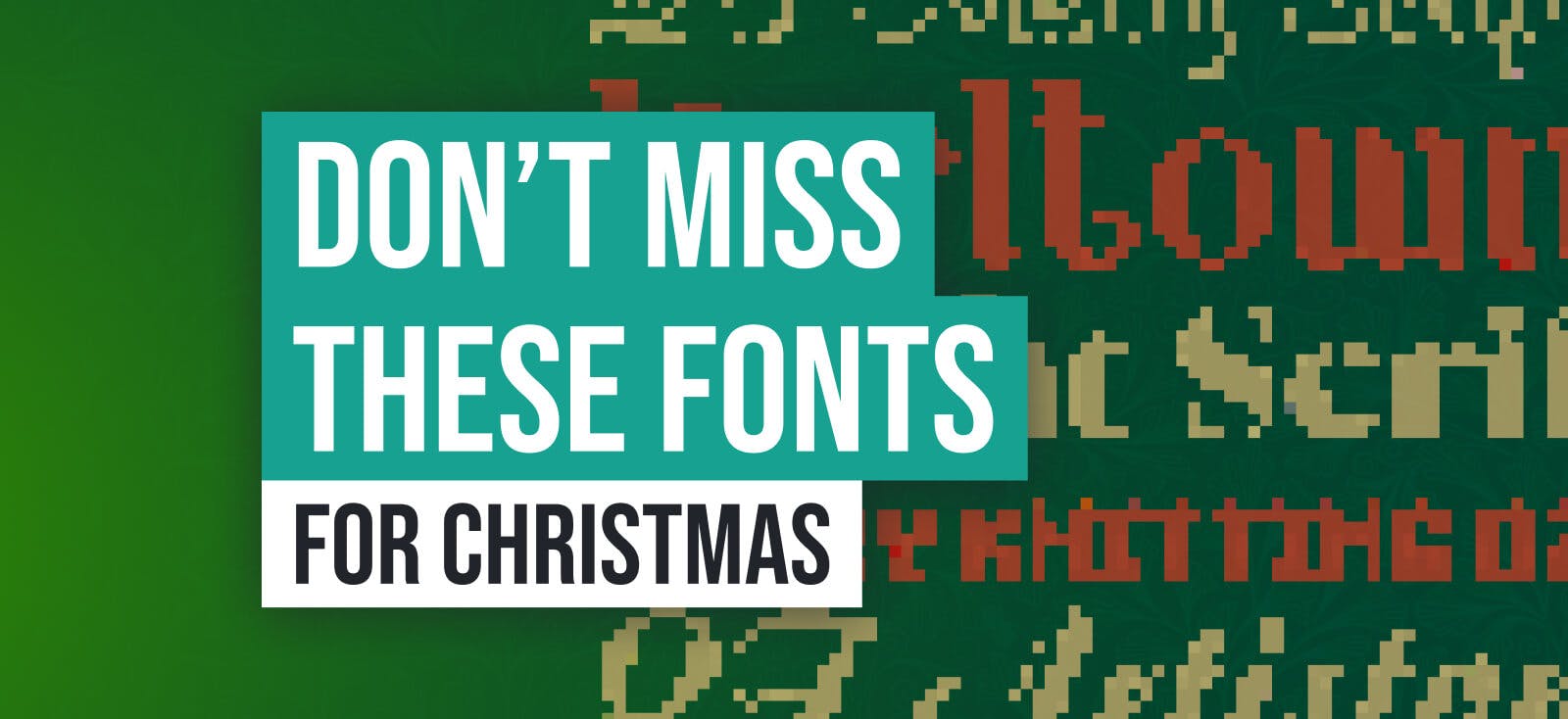 10 Free Christmas Fonts For The Holidays | kittl