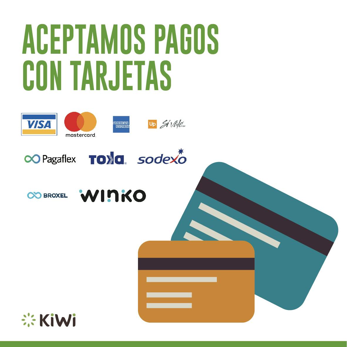 Kiwi Acepta Pagos Con Tarjeta Fácil Rápido Y Seguro Desde Tu Celular