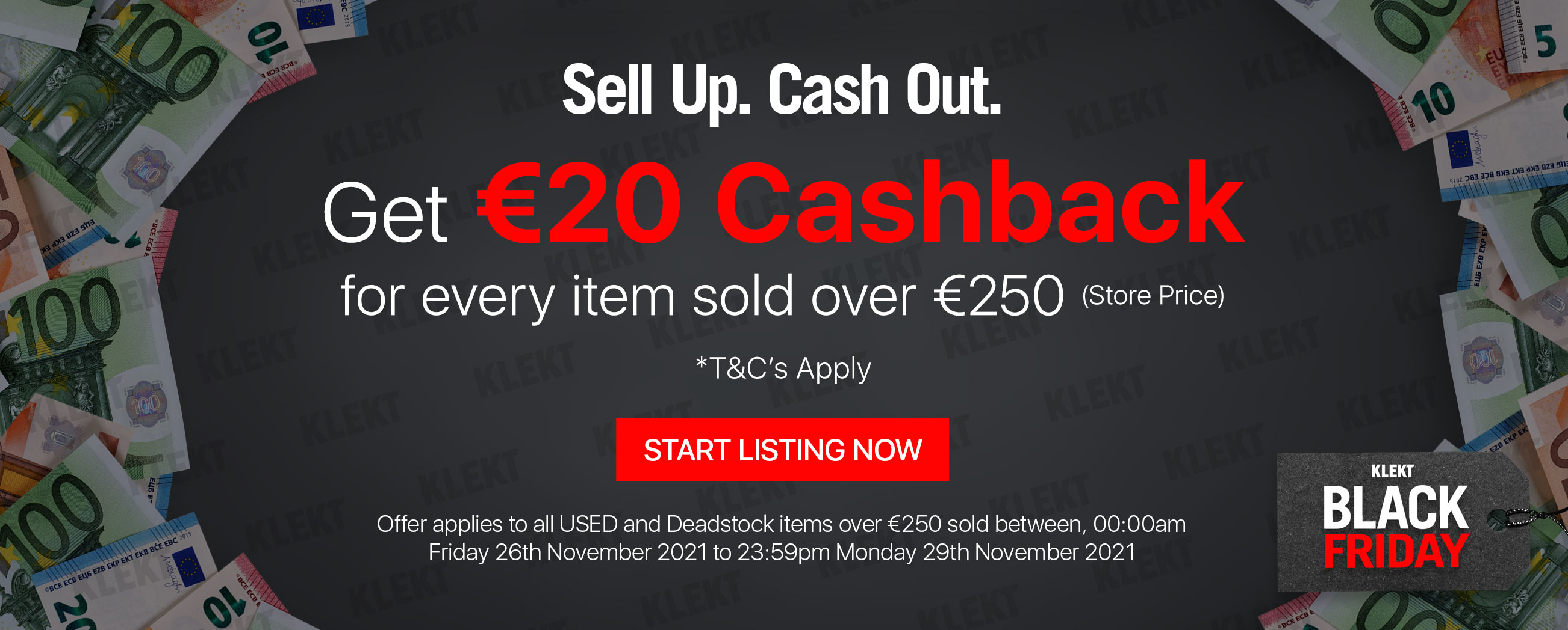 KLEKT XMAS / BLACK FRIDAY | The Daily Cloth