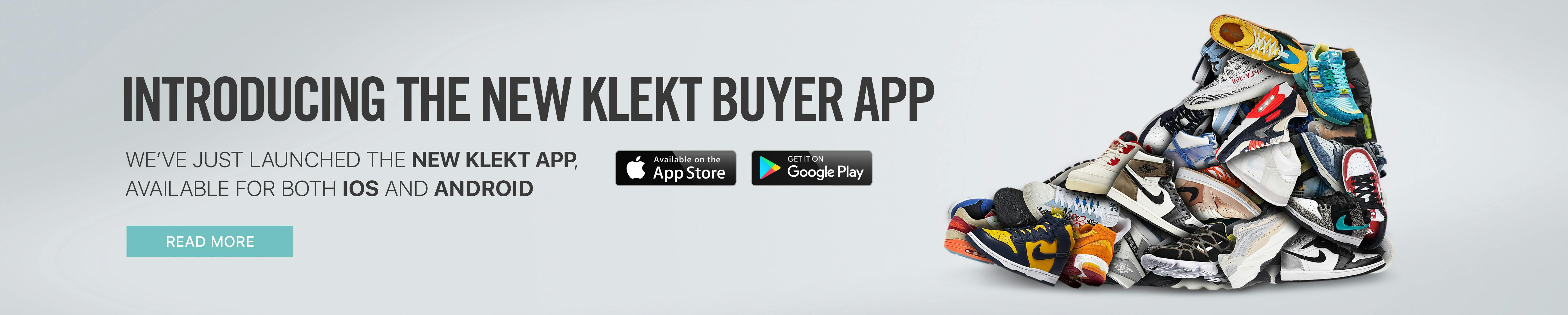 New app KLEKT app Sneakers IOS Android