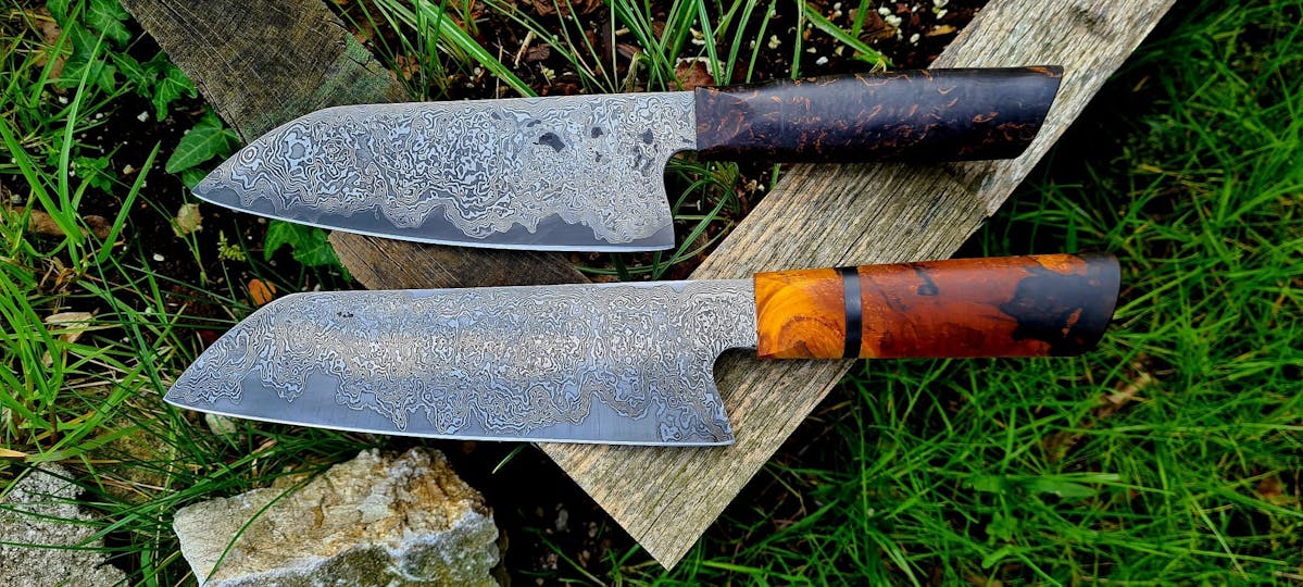 Peter Pfaffeneder - Santoku Damast