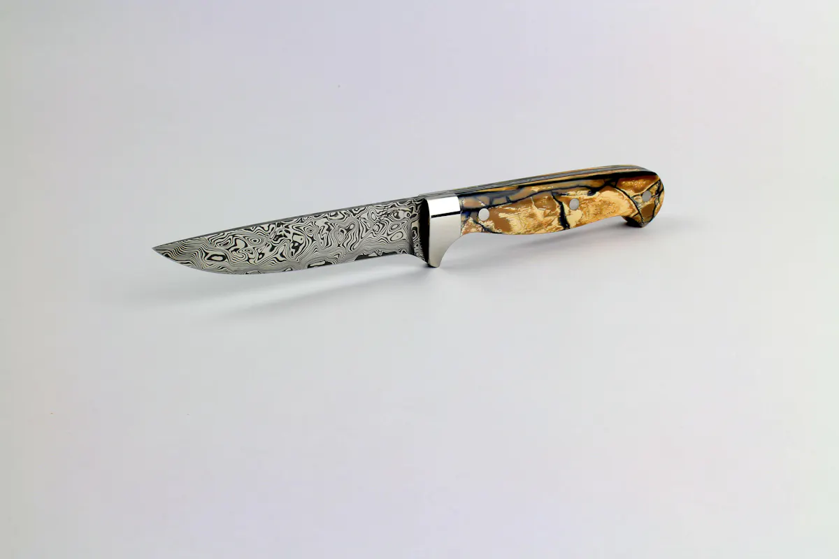 Simon Grill - Lederhosenmesser Damast Mammut