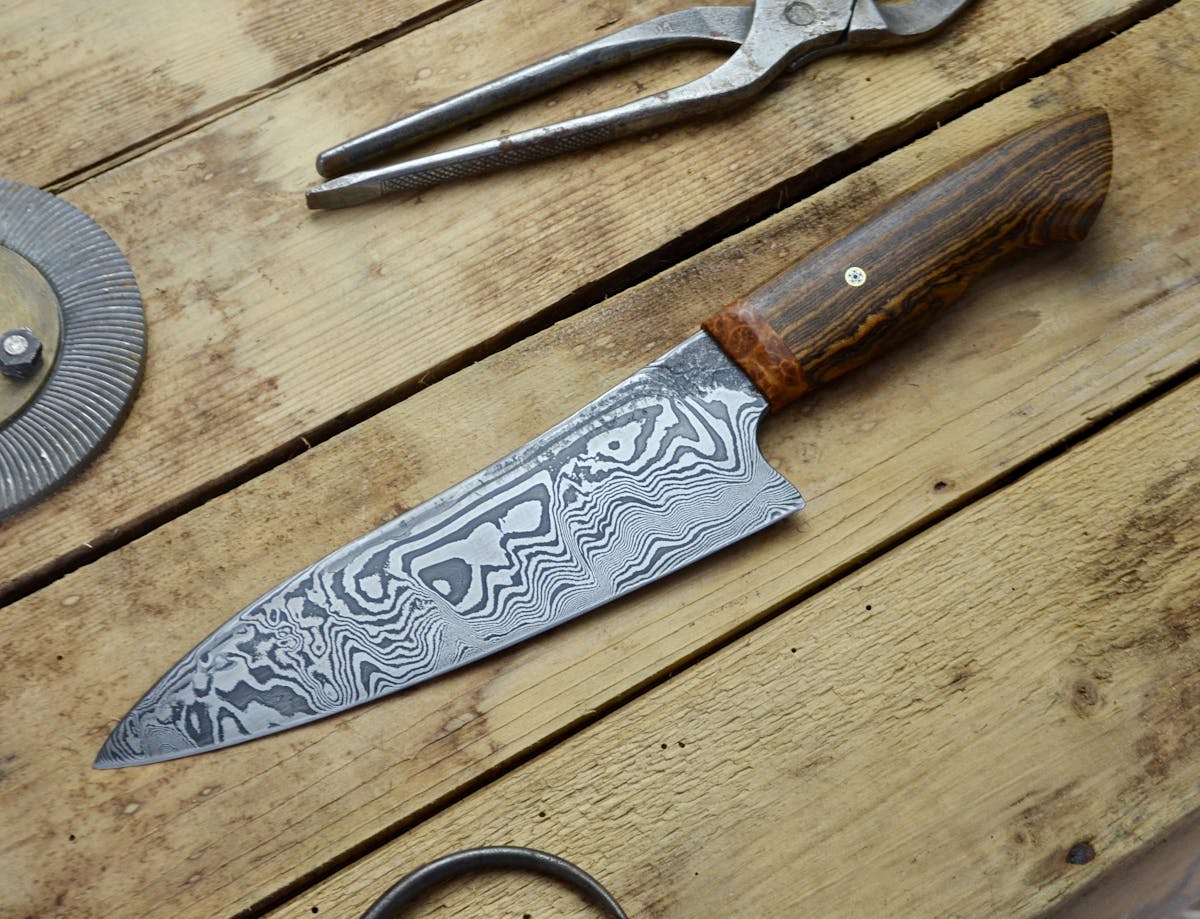 Messerschmiede Fiedler - Kochmesser-Bocote