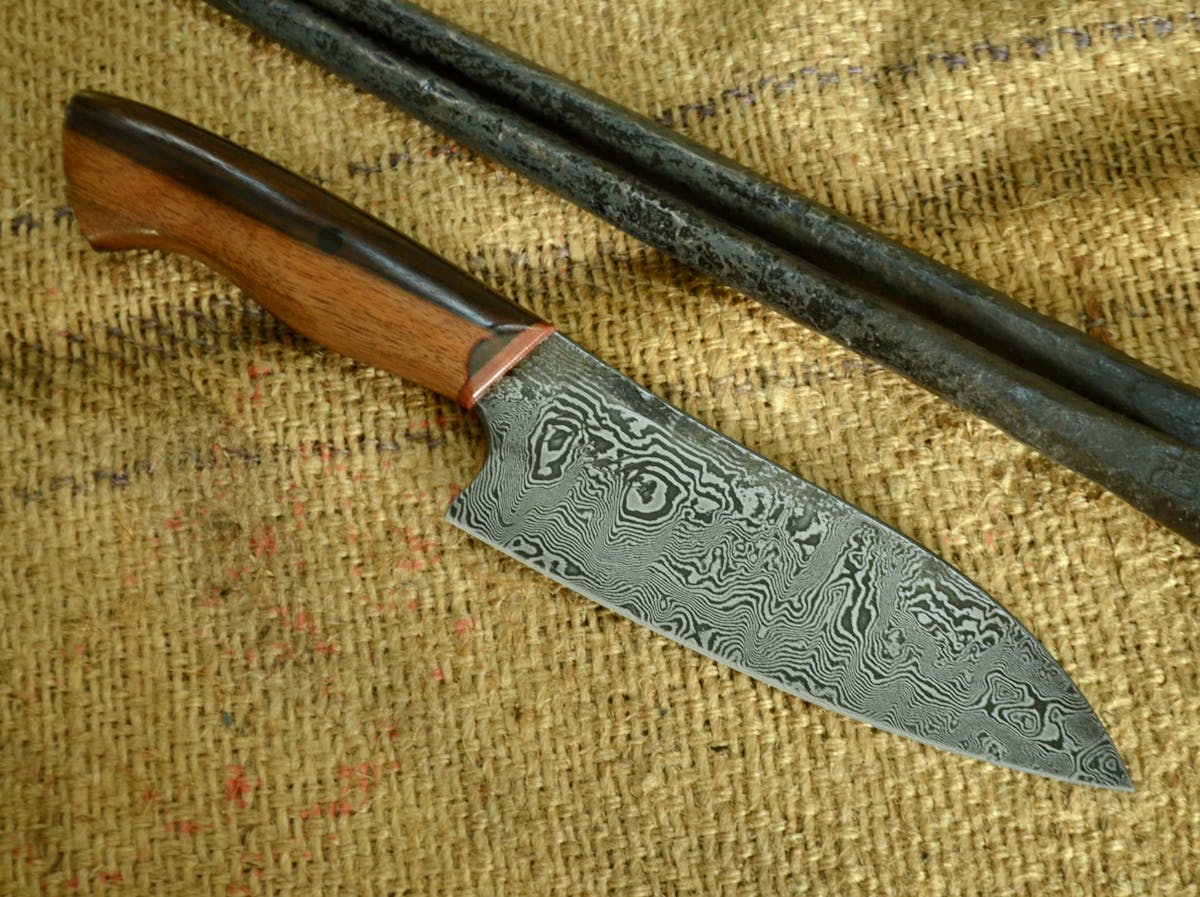 Messerschmiede Fiedler - Kochmesser Santoku