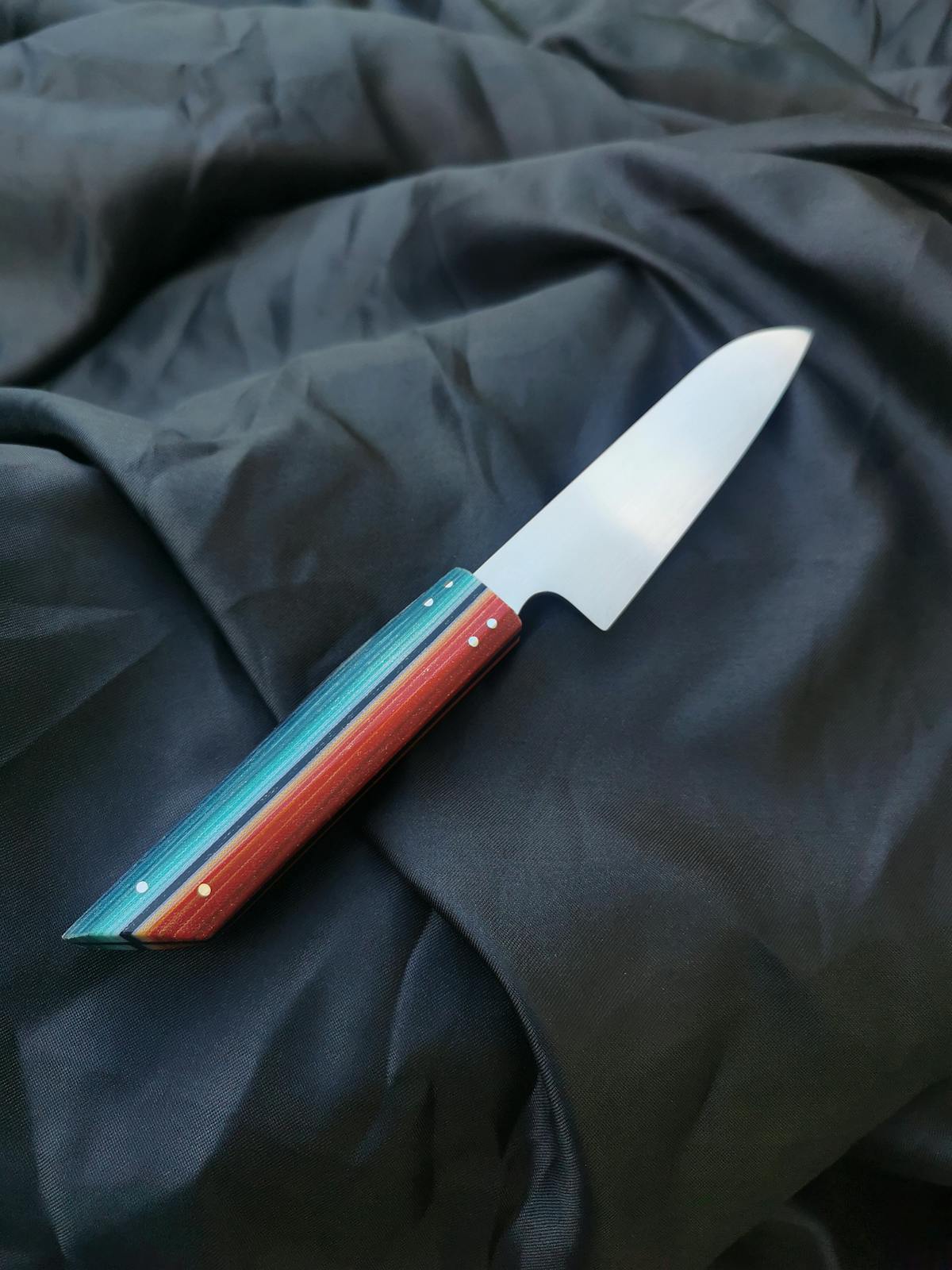 Scherlfirearts - Gemüsemesser - Mexican Blanket Micarta