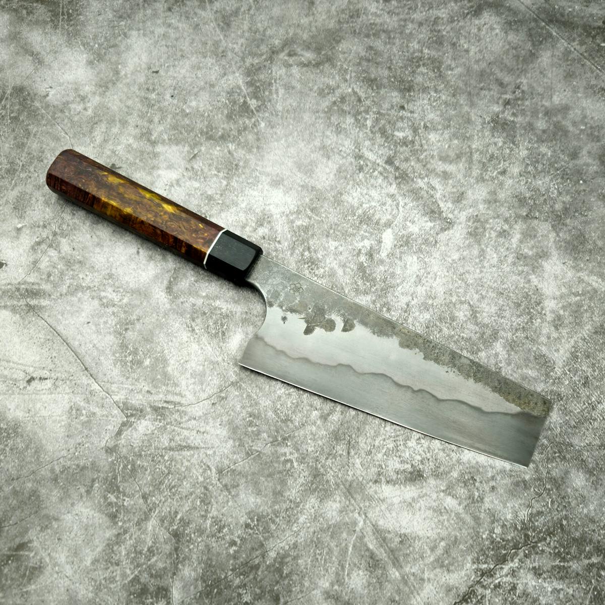 Kanji Knives - Nakiri mit Hamon
