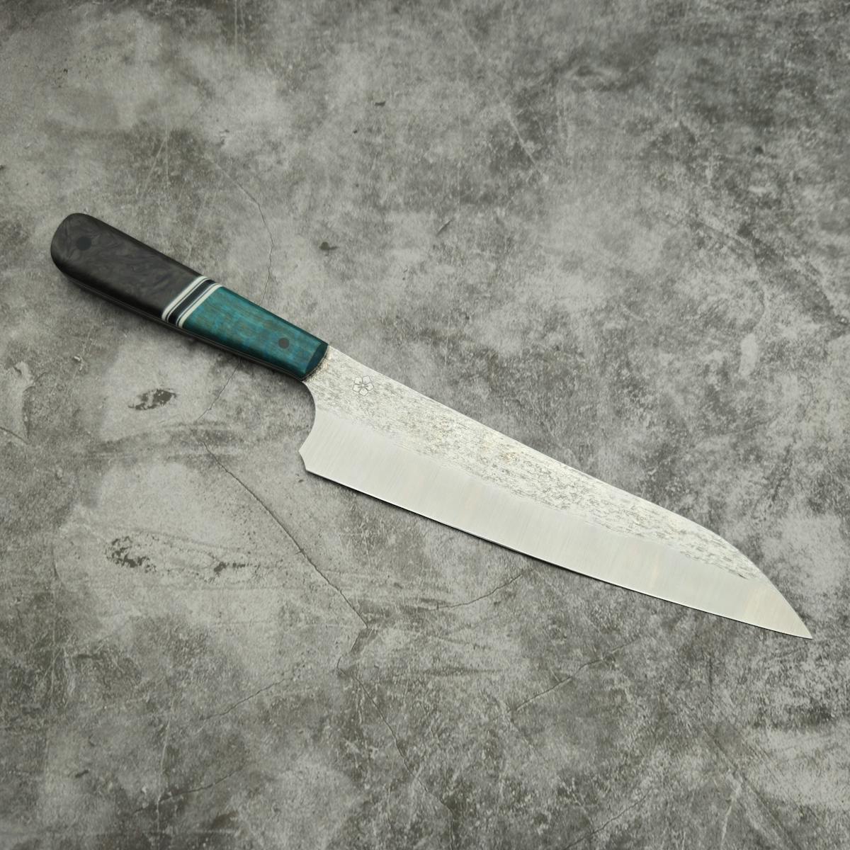Kanji Knives - Edelstahl Gyuto mit Kombi-Griff