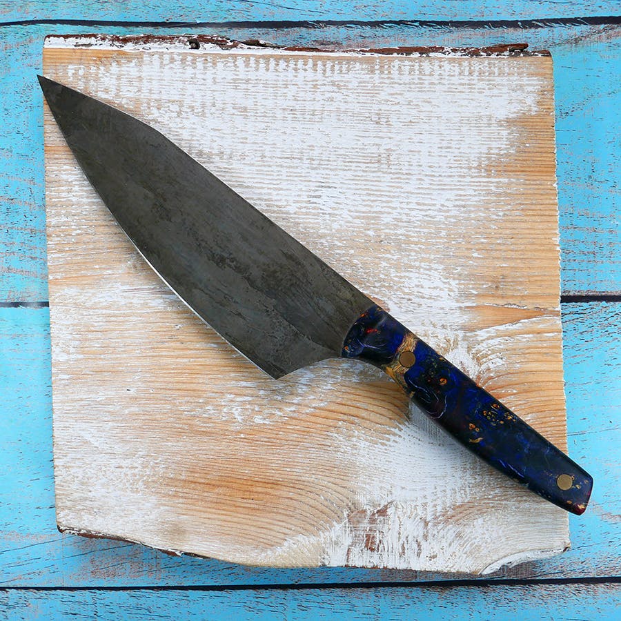 Der Artisan - Allzweckmesser - Schwarz/Rot/Blau