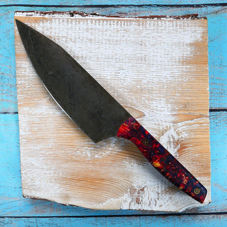 Der Artisan - Allzweckmesser - Rot/Blau
