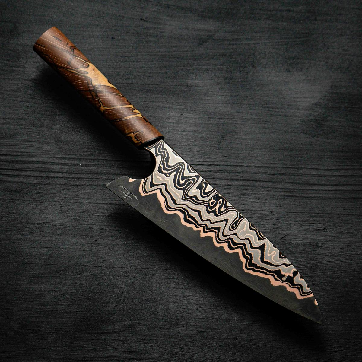 3Falken - Chef Damast Kupfer