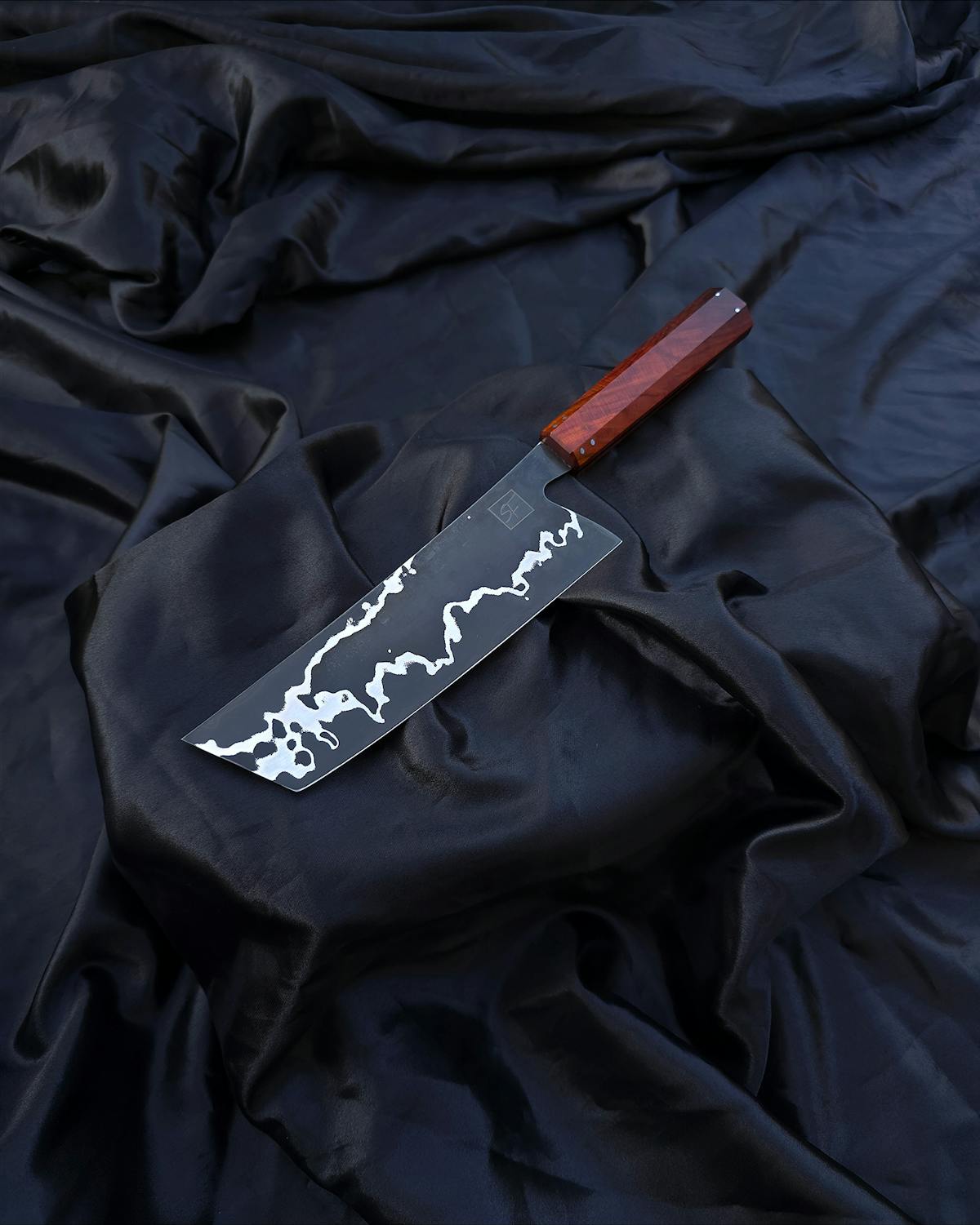 Scherlfirearts - Siam Rosewood Wolfram Nakiri