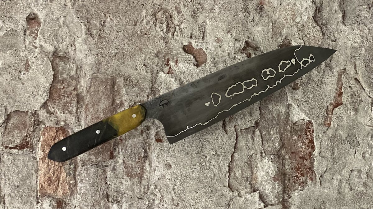 Kurt Forstner - Schmiedefeuer - Santoku 210 mm