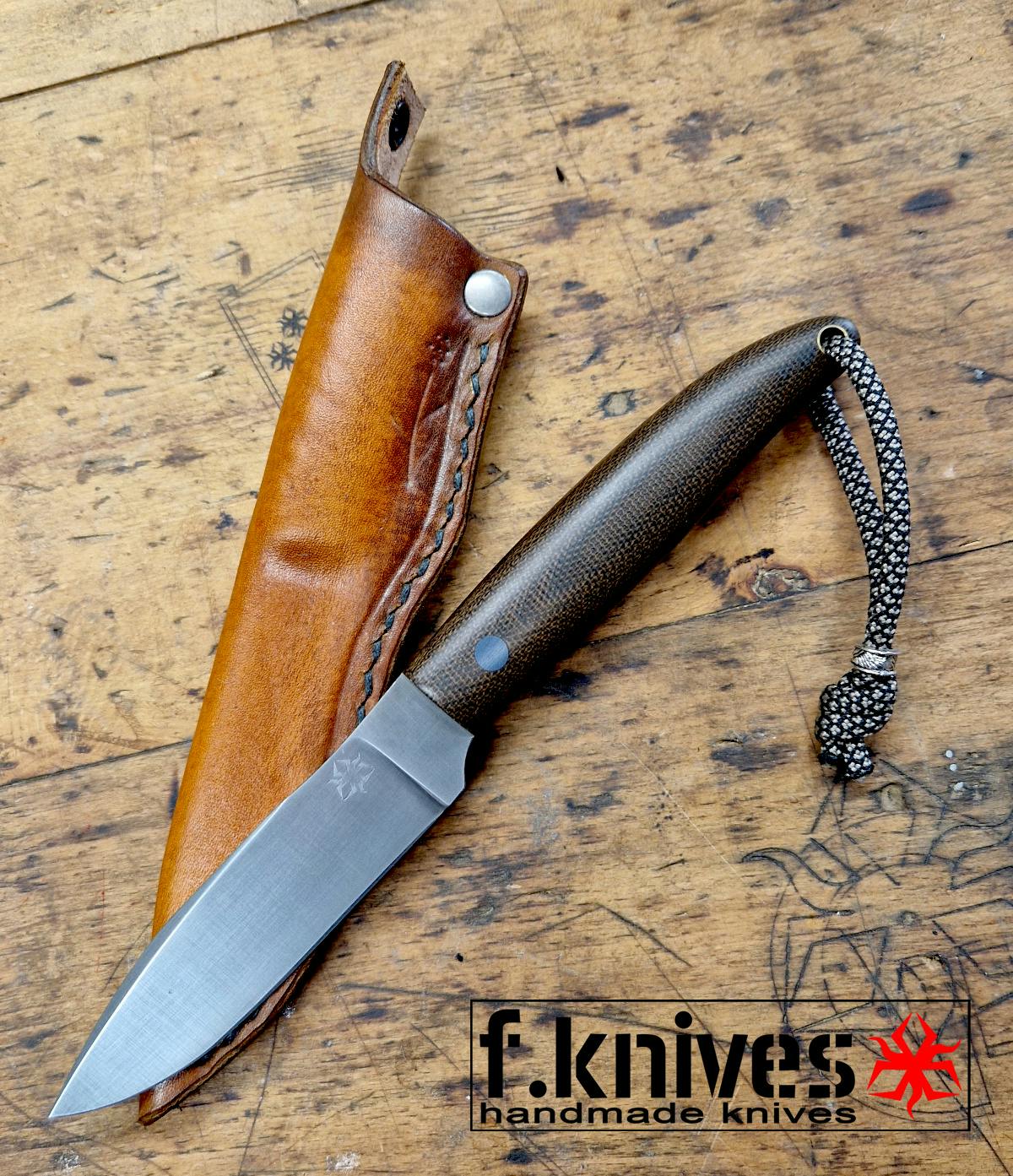 f.knives - Vildmark 090 Micarta/Olive