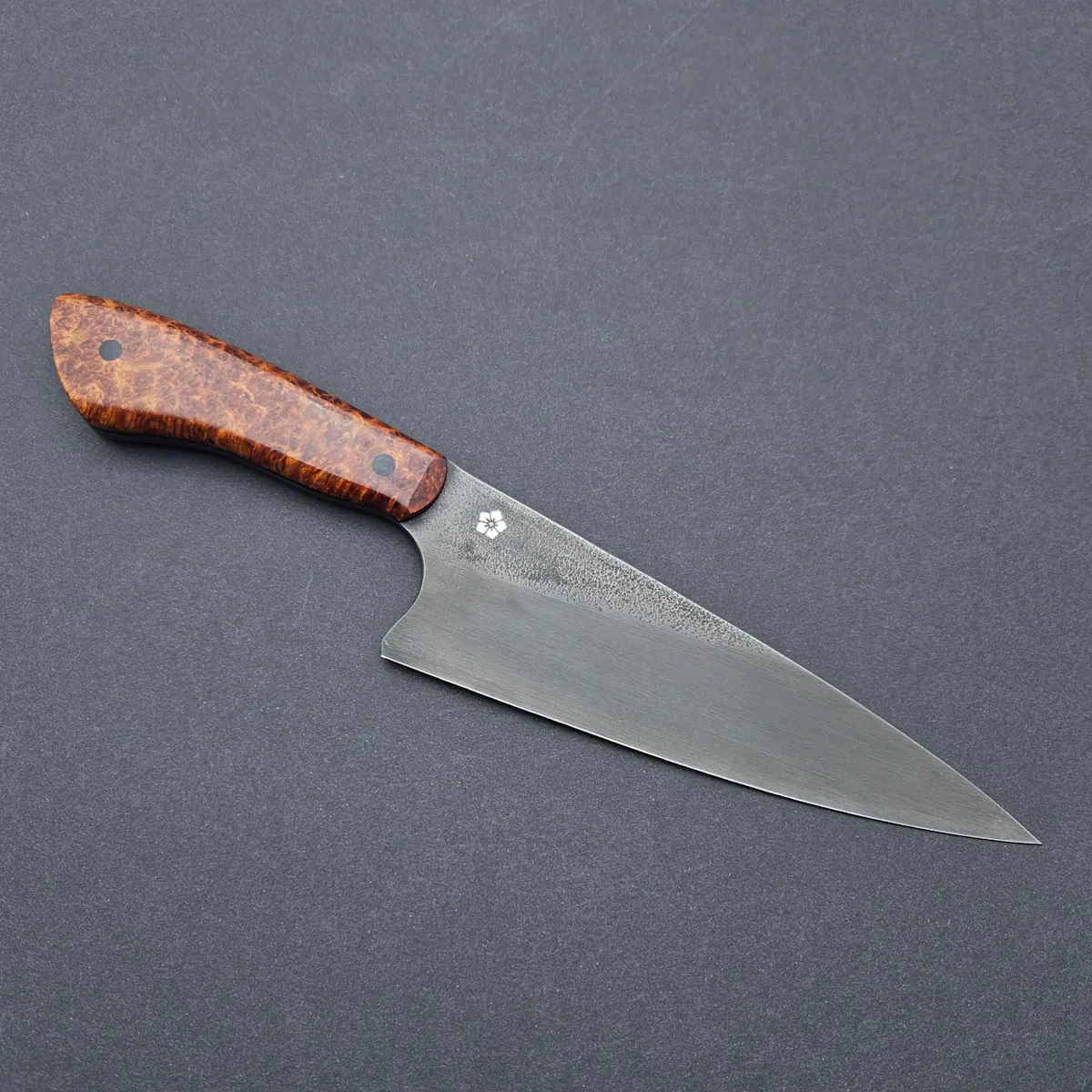 Kanji Knives - Chefmesser mit Amboyna-Griff