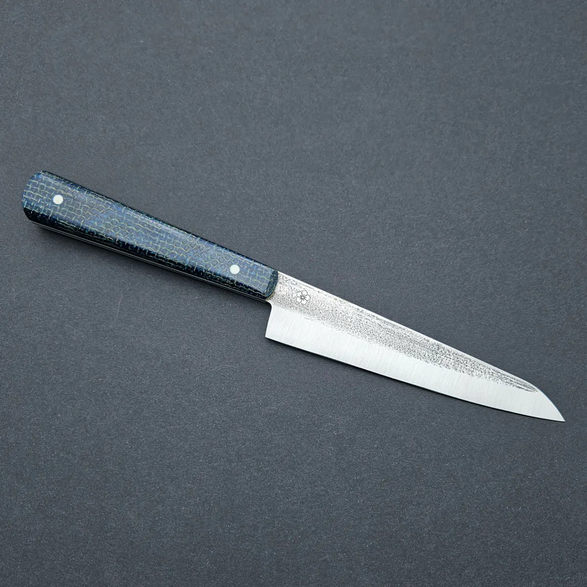 Kanji Knives - Petty mit blauem Jute-Micarta