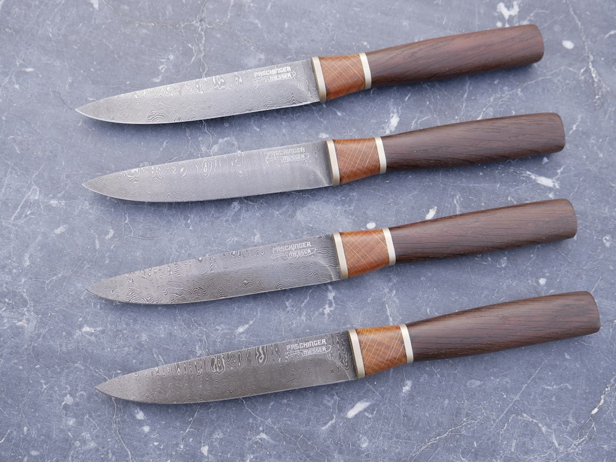 Paschinger Messer - Damast Steakmesser Set