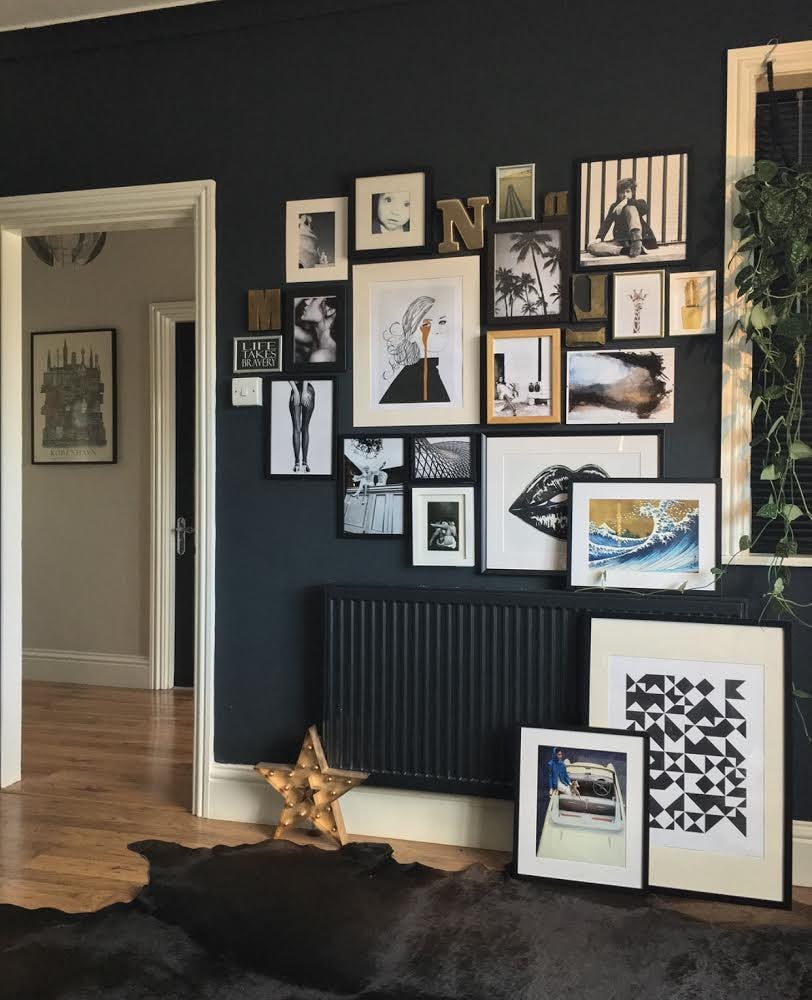 How to make a dark luxe gallery wall | King & McGaw