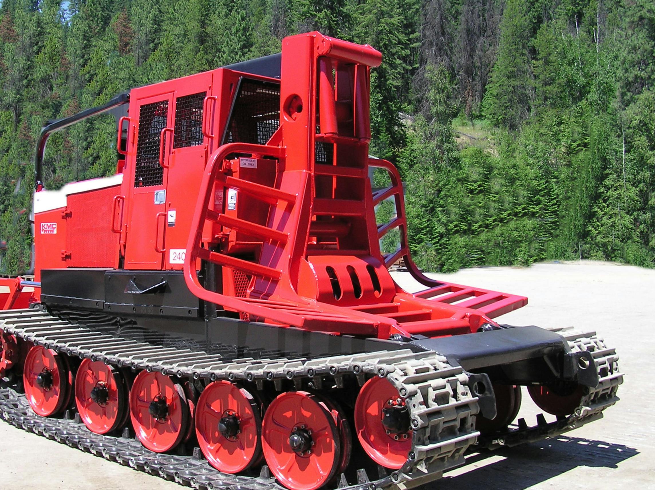 tracked skidder