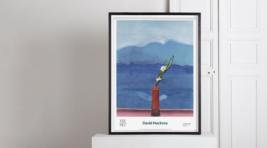 David Hockney’s rare exhibition posters