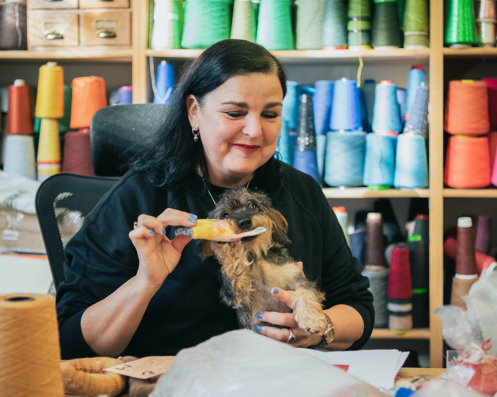 Meet Brighton knitwear and crochet artist Kate Jenkins