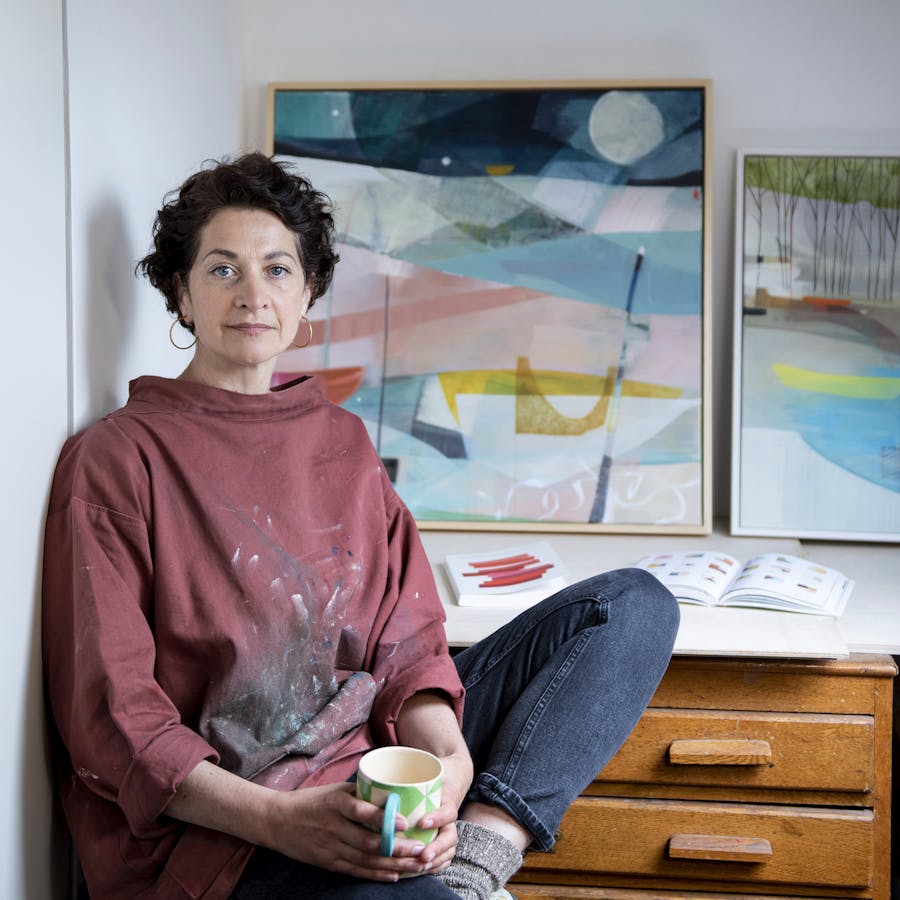 Meet Hastings-based abstract landscape painter Louise