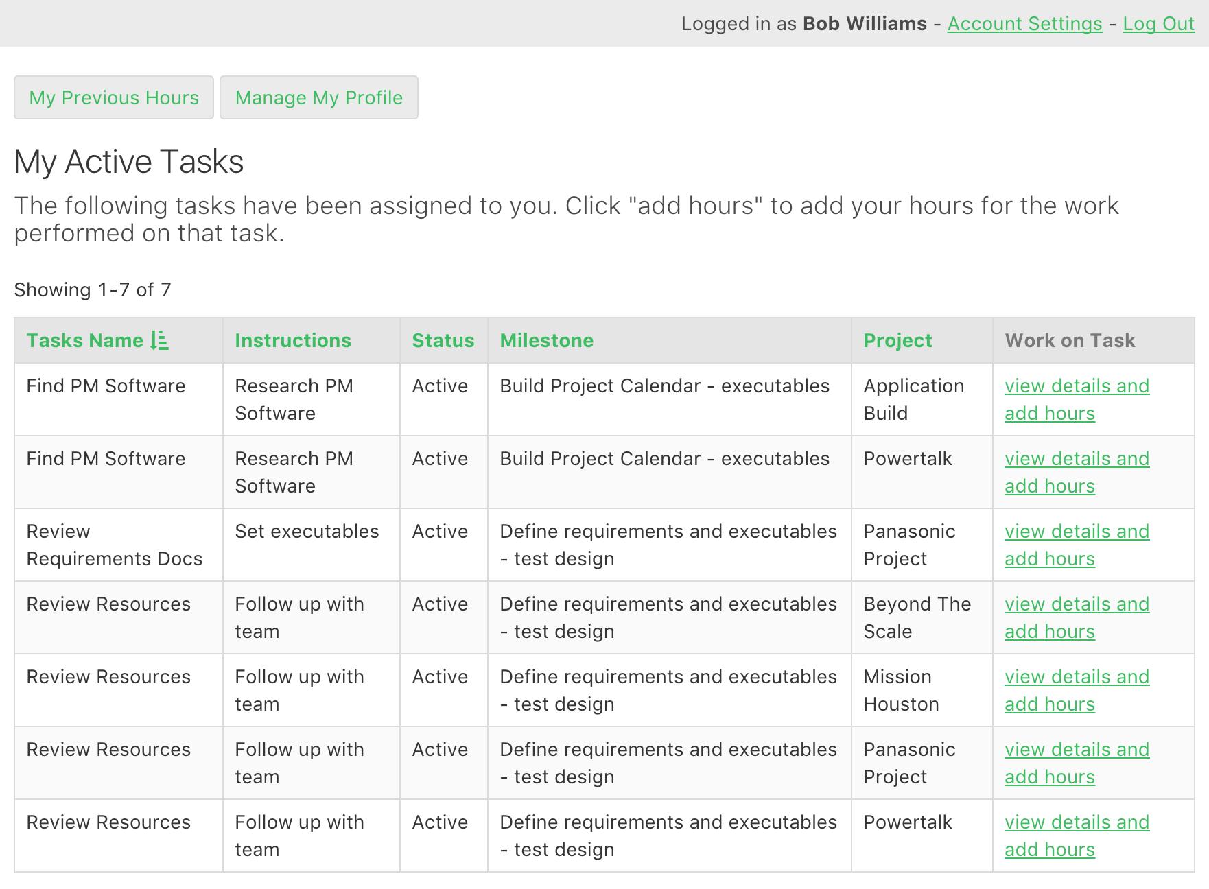 Online database and workflow templates: Project Management Online database and workflow templates: Project Management