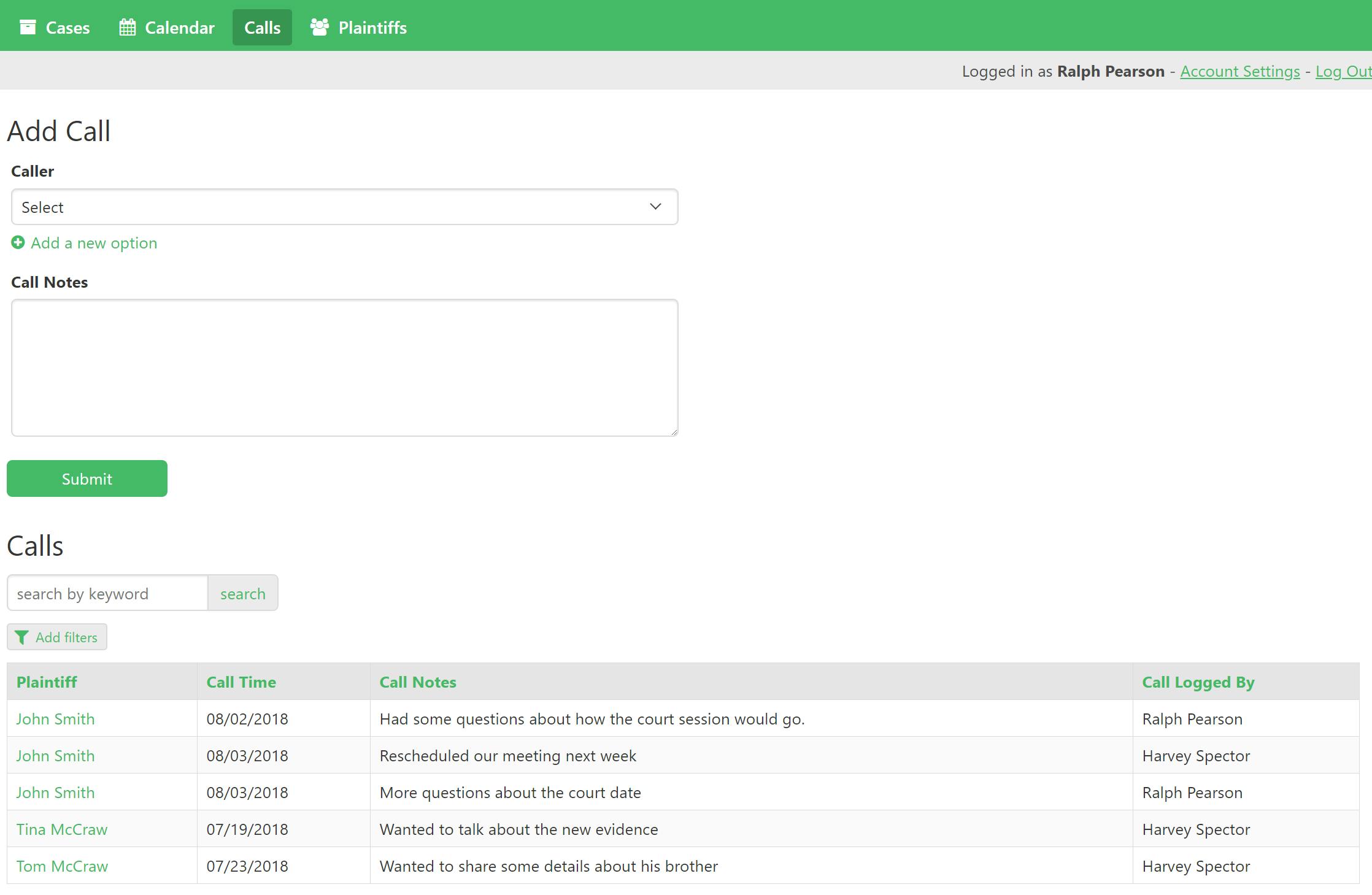 Online Database And Workflow Templates Case Management