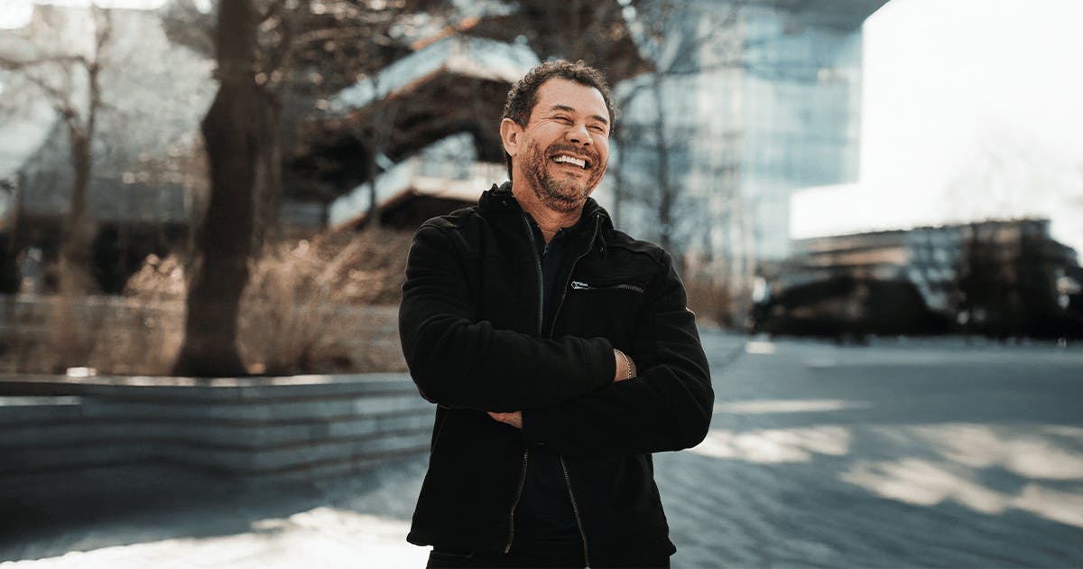 Reginaldo Boeira sorrindo