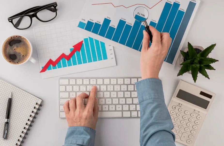 Gráficos em crescimento