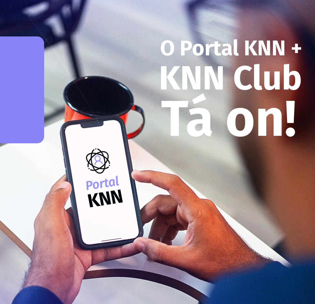 Foto da capa do carrosel do post falando sobre o Novo Portal KNN + KNN Club.