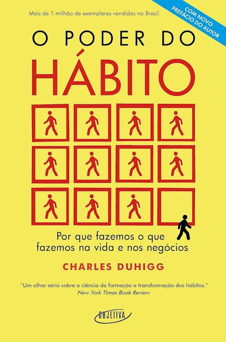 Capa do livro "O poder do hábito"