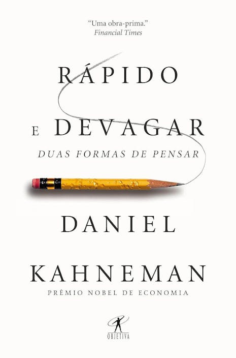 Capa do livro "Rápido e devagar"