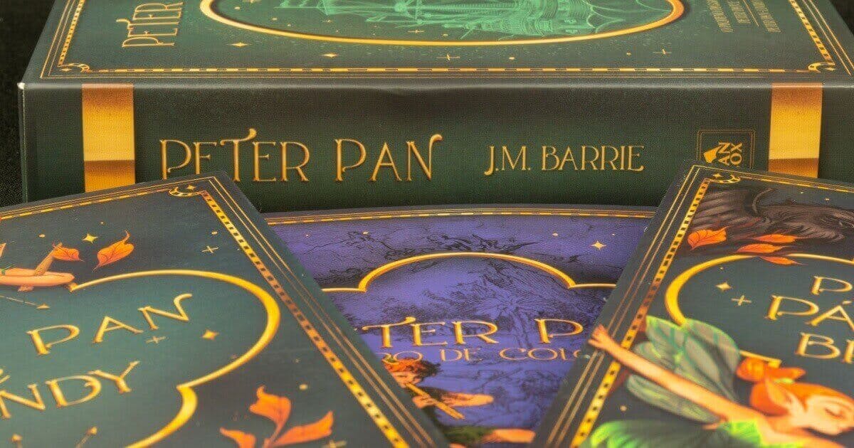 3 Livros do "Peter Pan" - (J.M. Barrie).