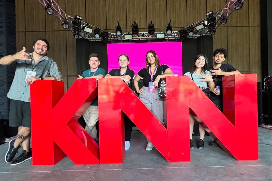 Franqueado André junto com seus colaboradores da KNN Idiomas Nonoai na Convenção KNN.