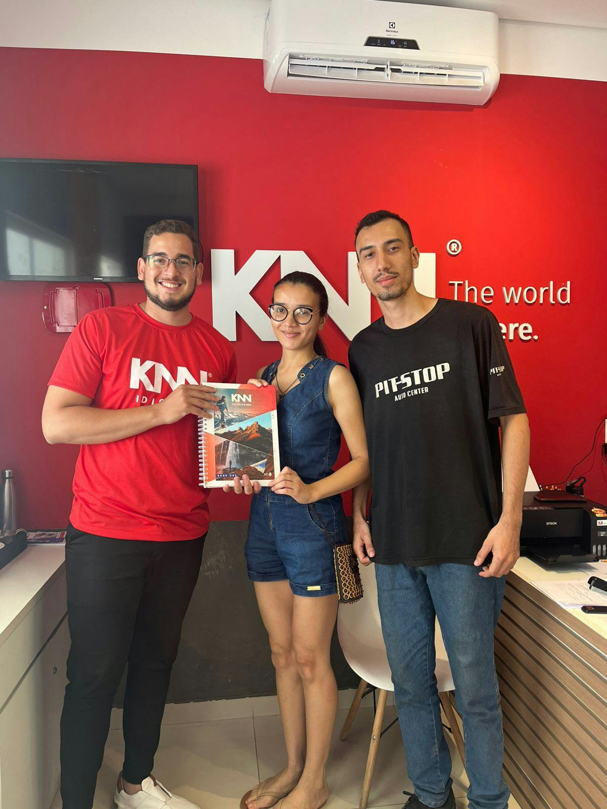 Foto da ação do Mês do Propósito KNN.