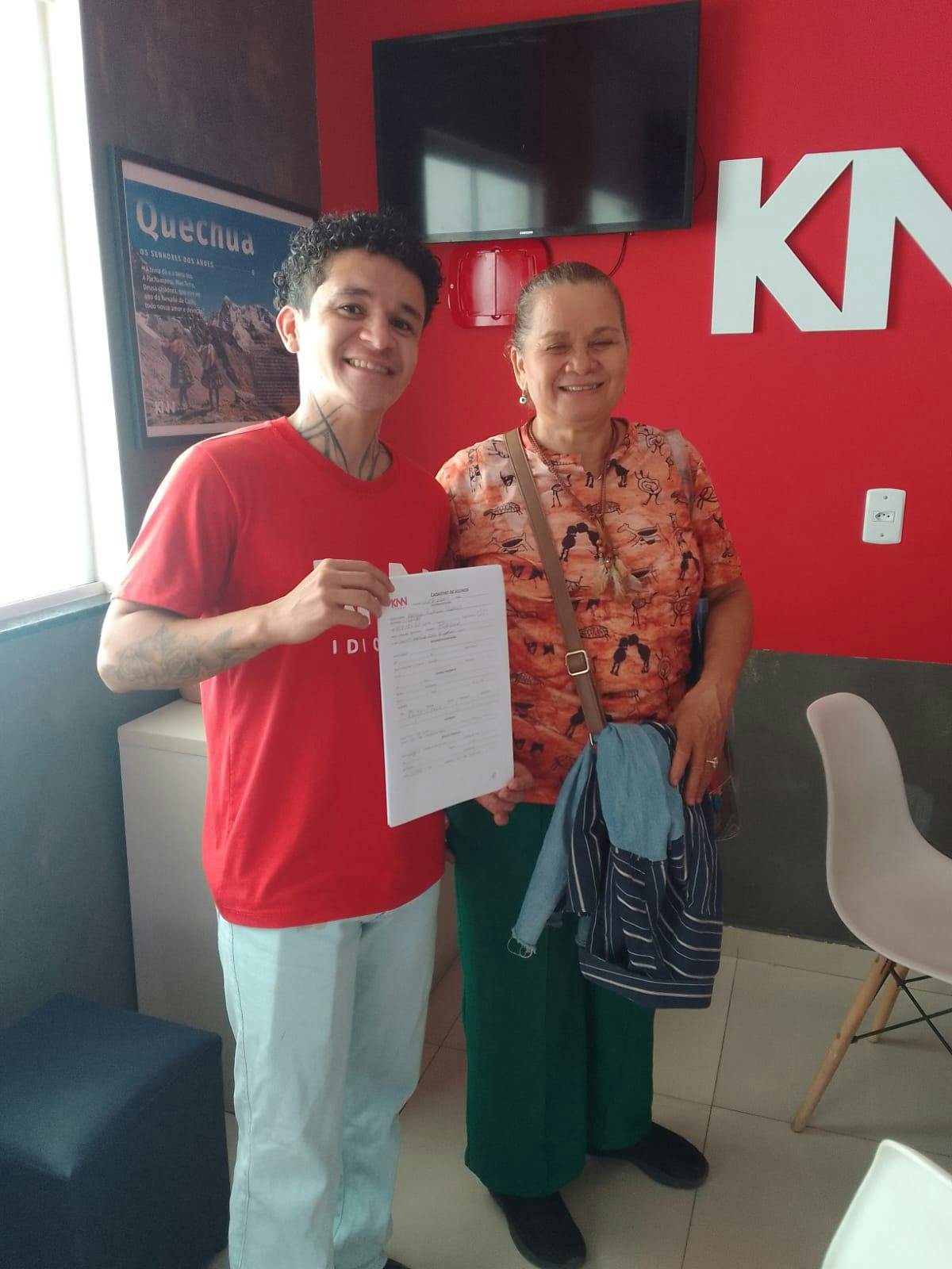 Foto da ação do Mês do Propósito KNN.